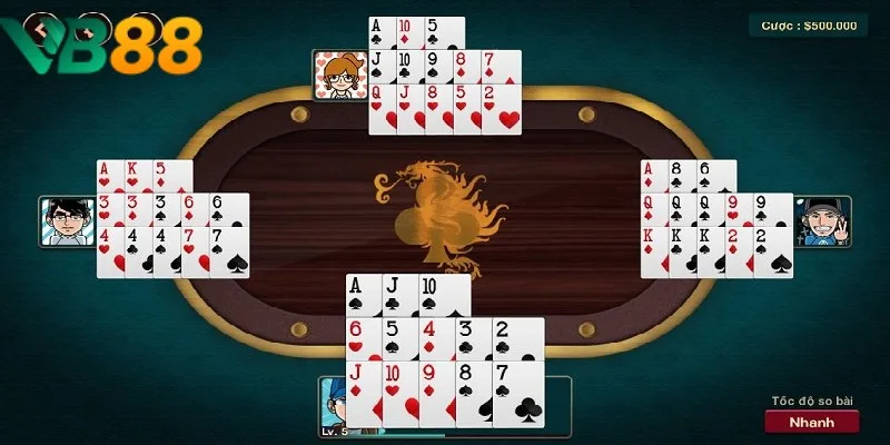 Game bài Mậu Binh đơn giản khi tham gia